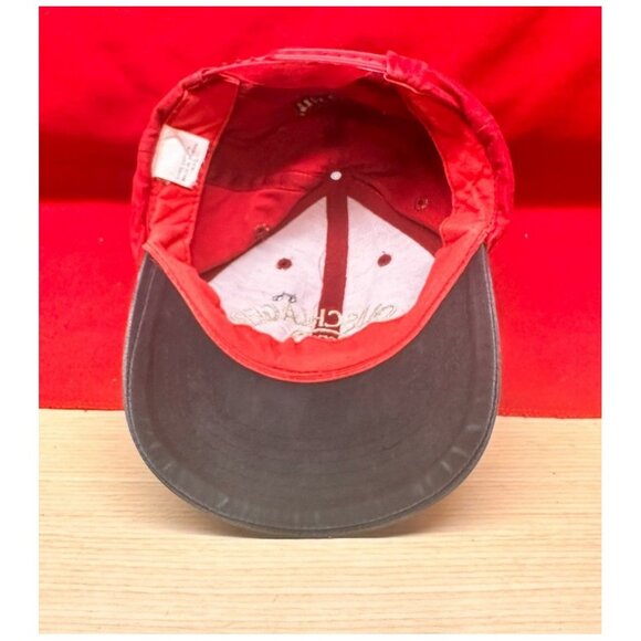 Goldschlager "Yikes!" Cap Red Fabric Adult Men's One Size Snap Adjustable - Picture 4 of 4